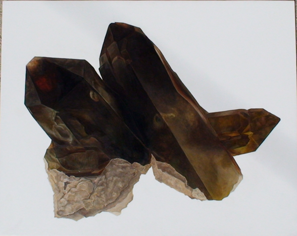 Smokey Quartz Cluster, Cryatal Peak, Colorado; Brandy Naugle